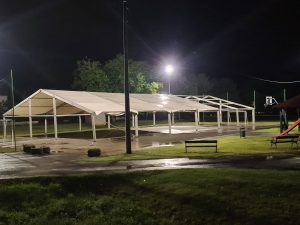 Montaža šatora Žažina